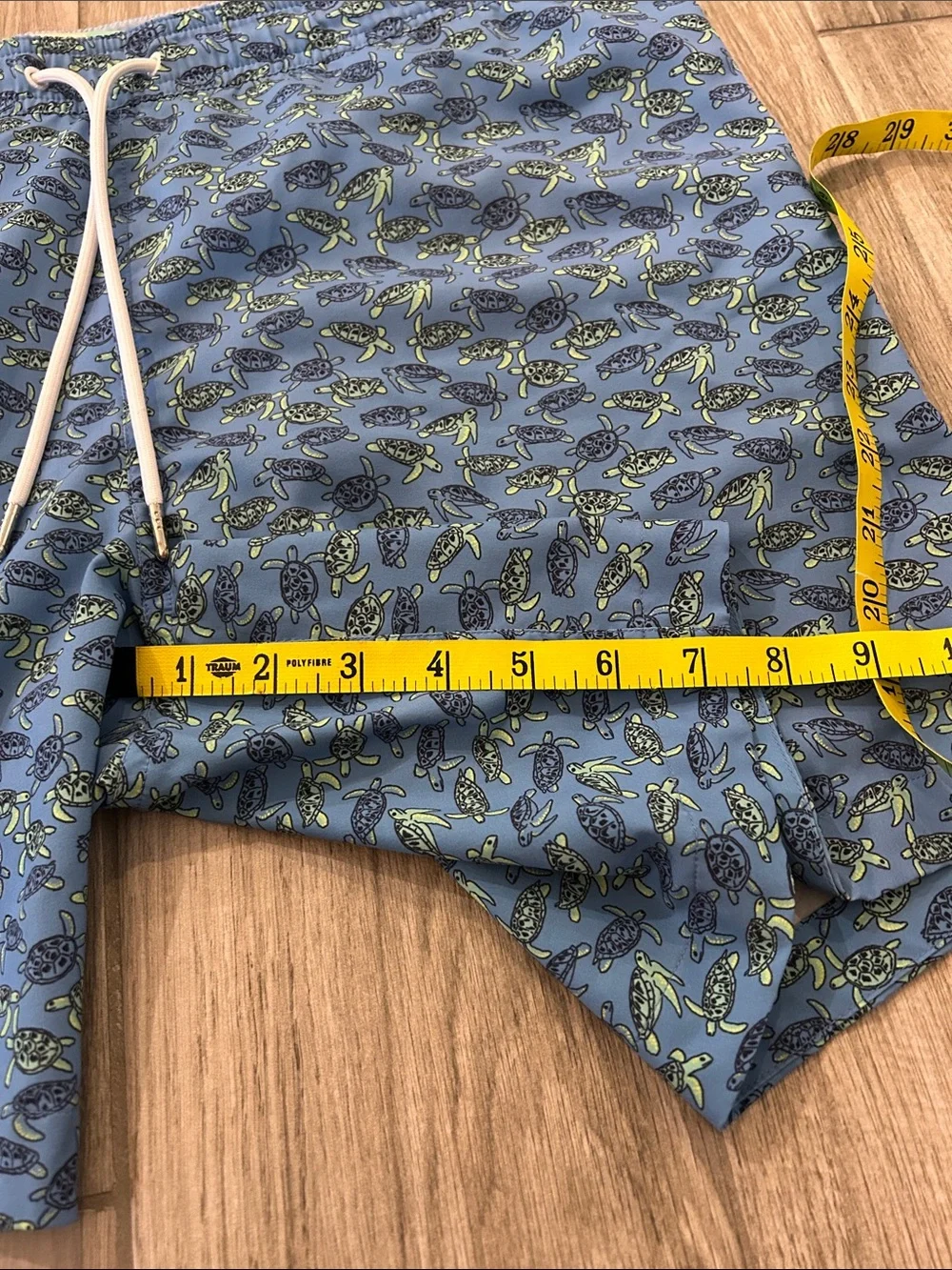 Bonobos Men’s Blue Fish Pattern Swim Trunks